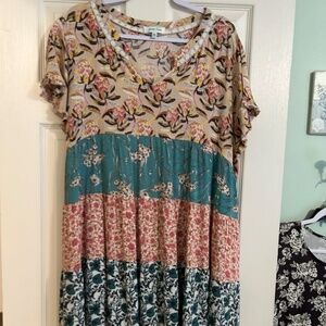Boho style dress